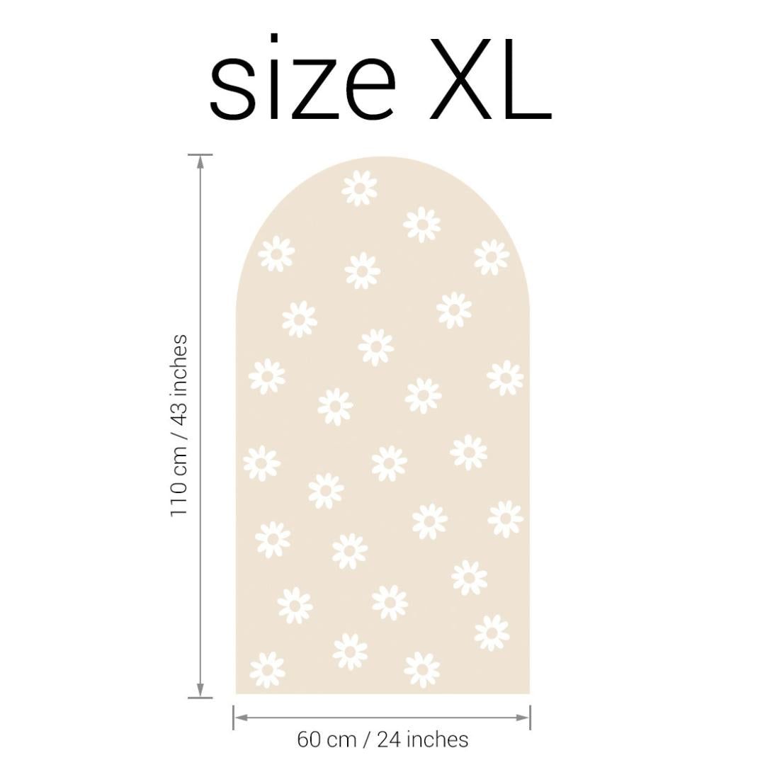 Sticker arche Fleur Beige