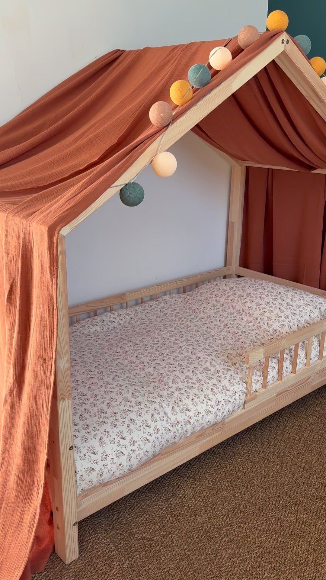 Housse de couette mousseline Nina