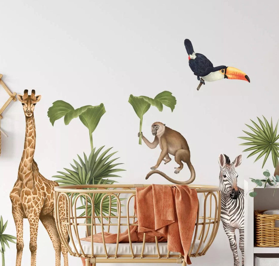 Sticker Enfant Jungle