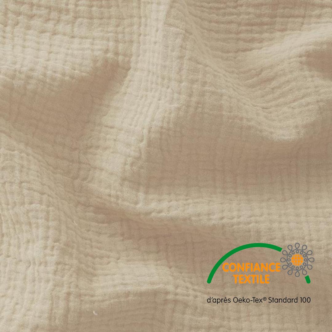 Ciel de lit cabane (pack de 2) Beige en stock