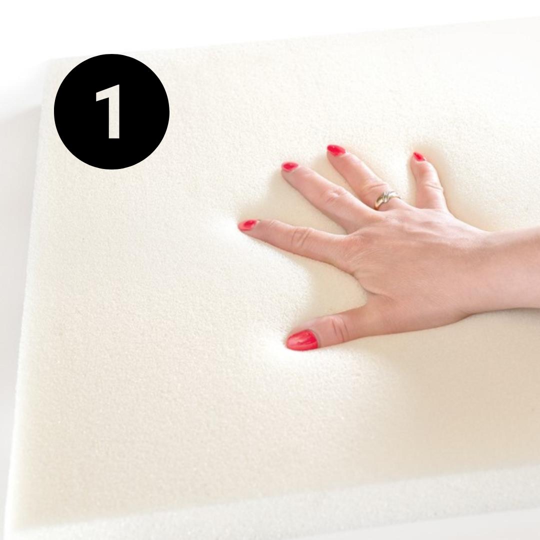 Matelas enfant Mousse & latex à mémoire de forme