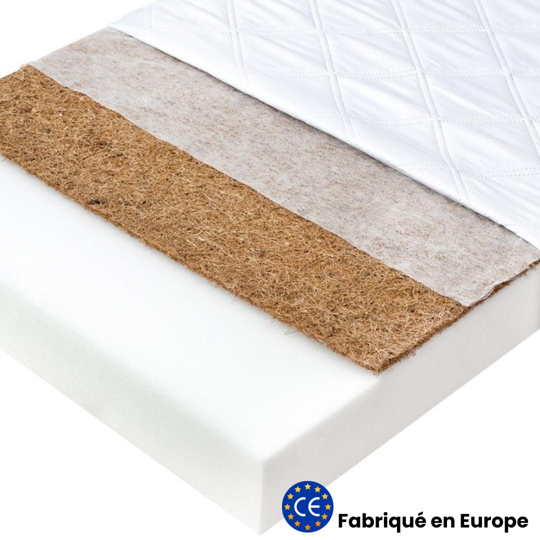 Matelas enfant Mousse & coco 80x160cm