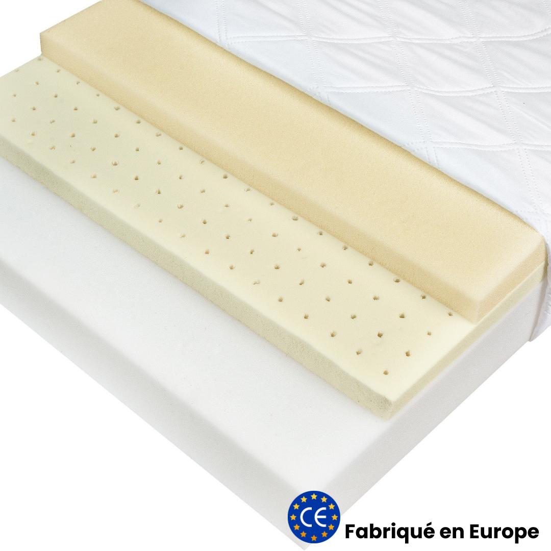 Matelas enfant Mousse & latex à mémoire de forme