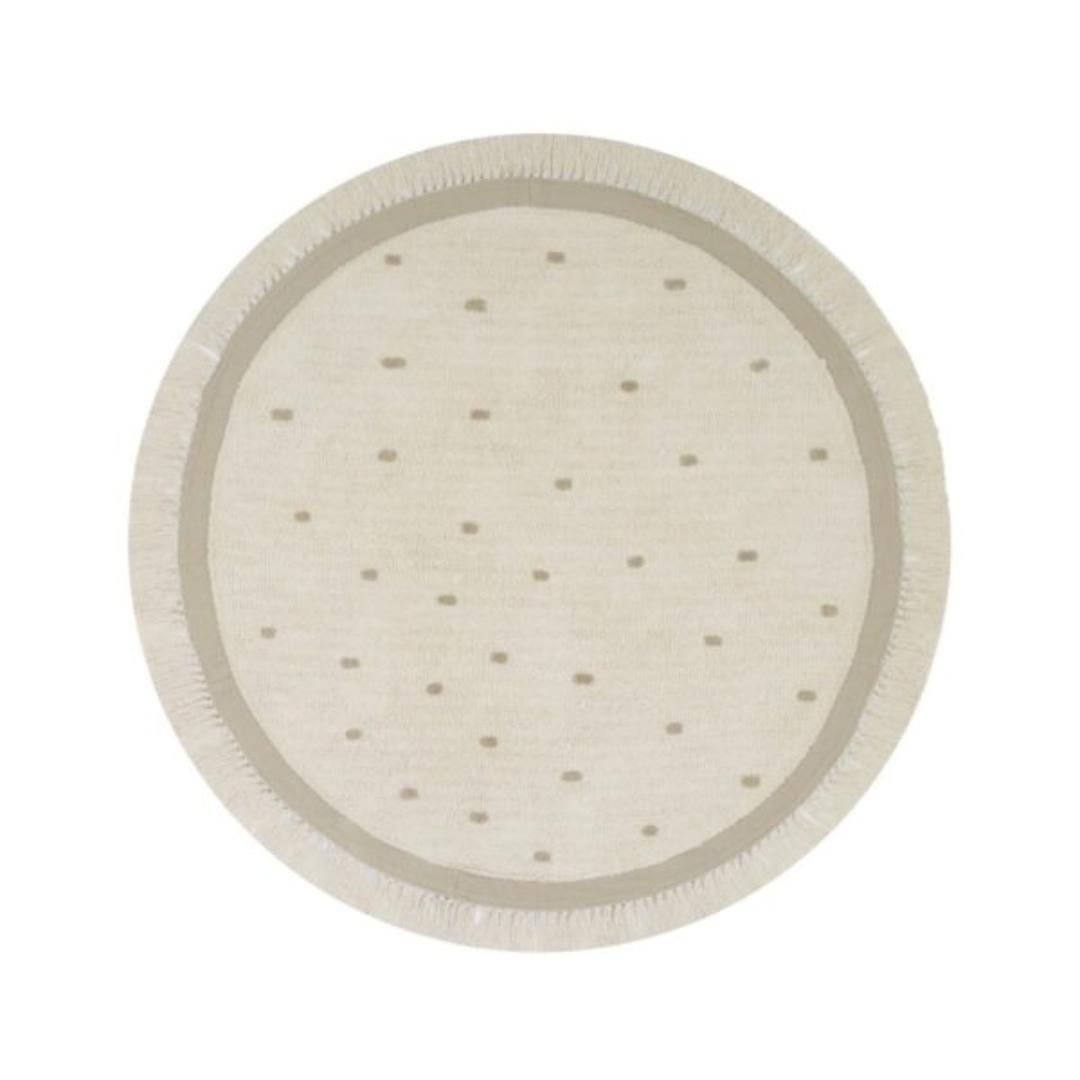 Tapis enfant écru & beige