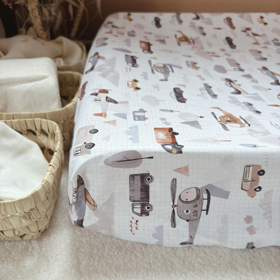 Housse matelas à langer Elio