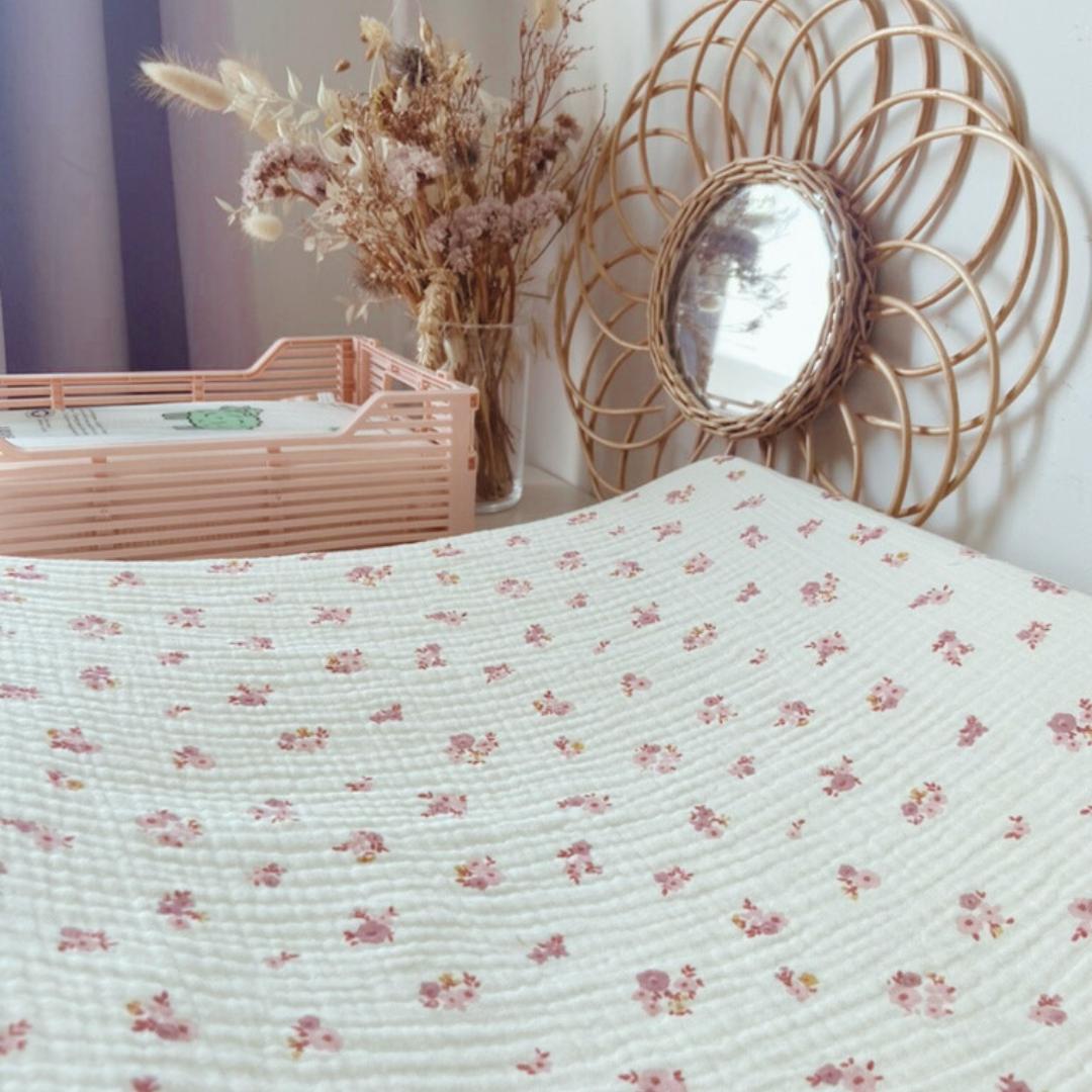 Housse matelas à langer Double gaze BIO Hava