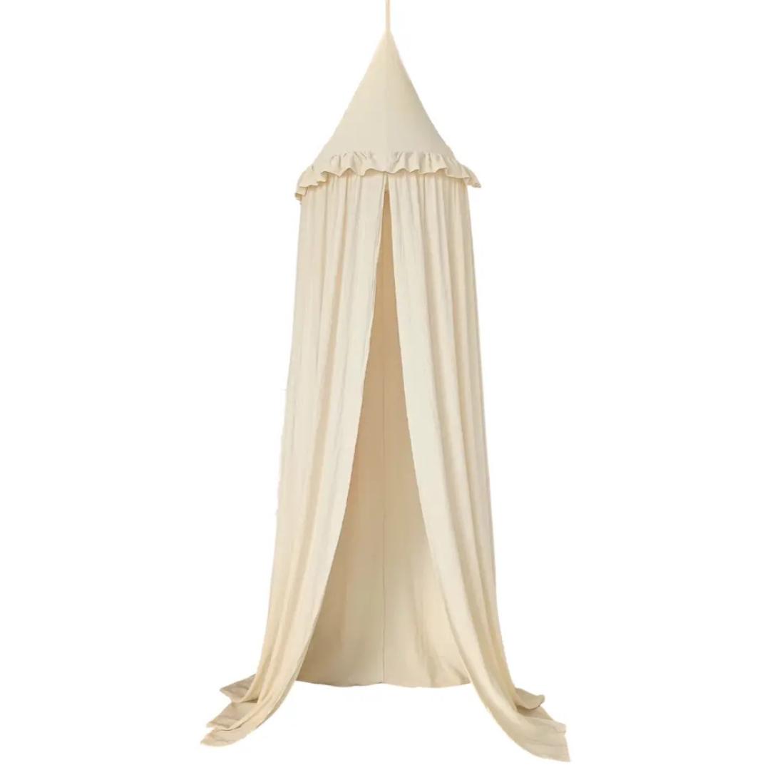 Ciel de lit bébé Ecru