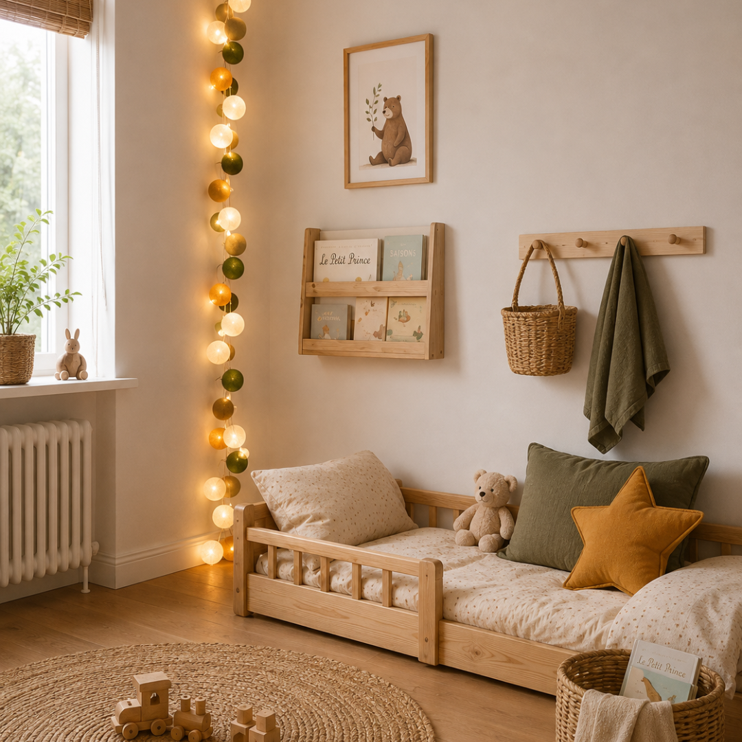 LED-lichtslinger - Groen & Mosterdgeel