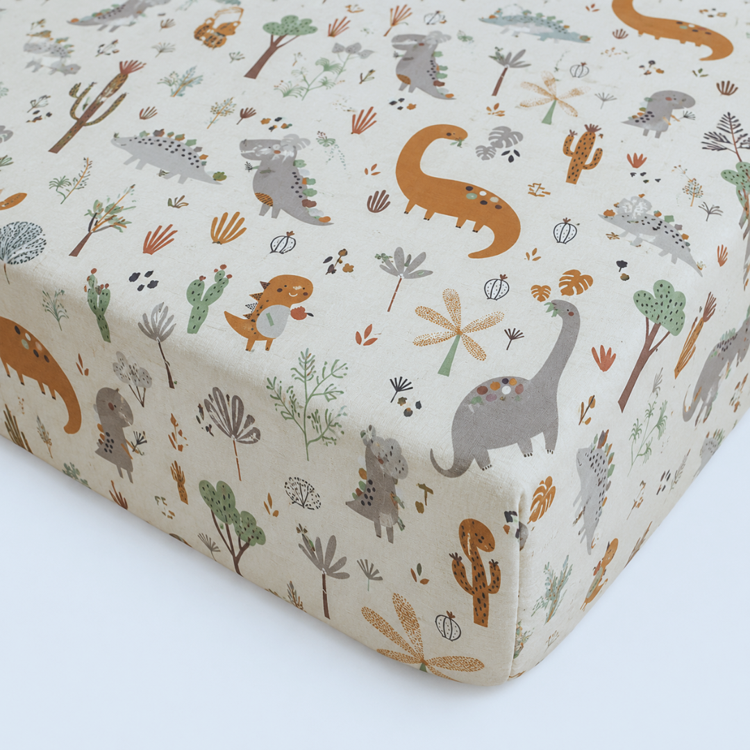 Drap housse enfant Dinosaure