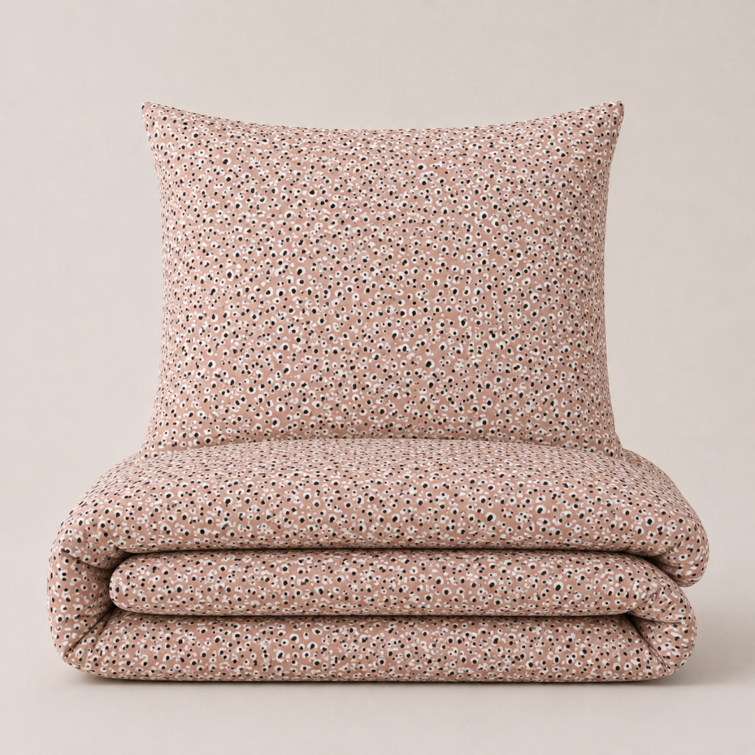 Housse de couette + taie Leopard