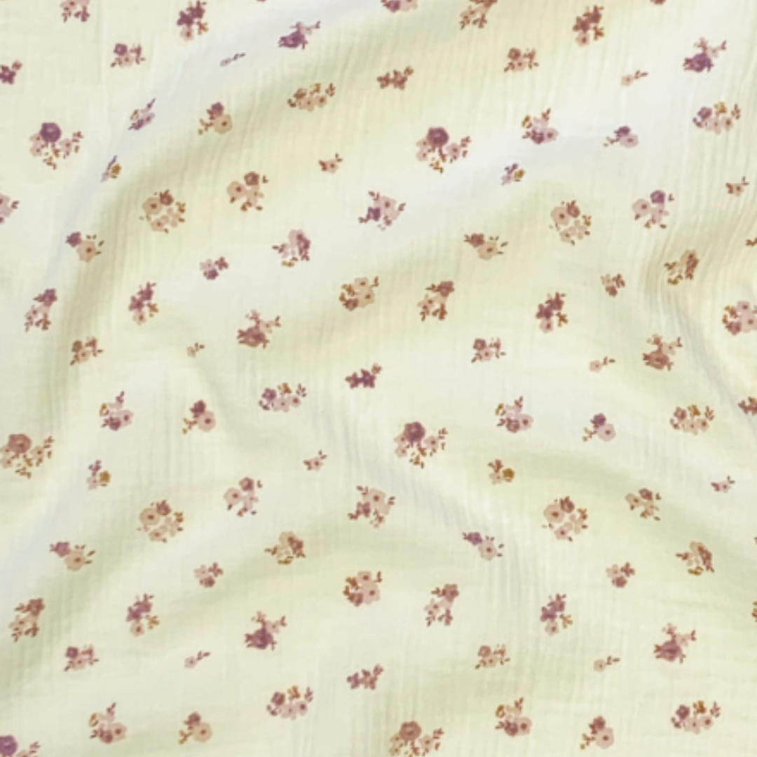 Ciel de lit cabane (pack de 2) fleuri HAVA