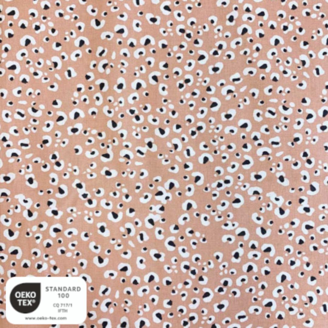 Tapis de motricité léopard rose
