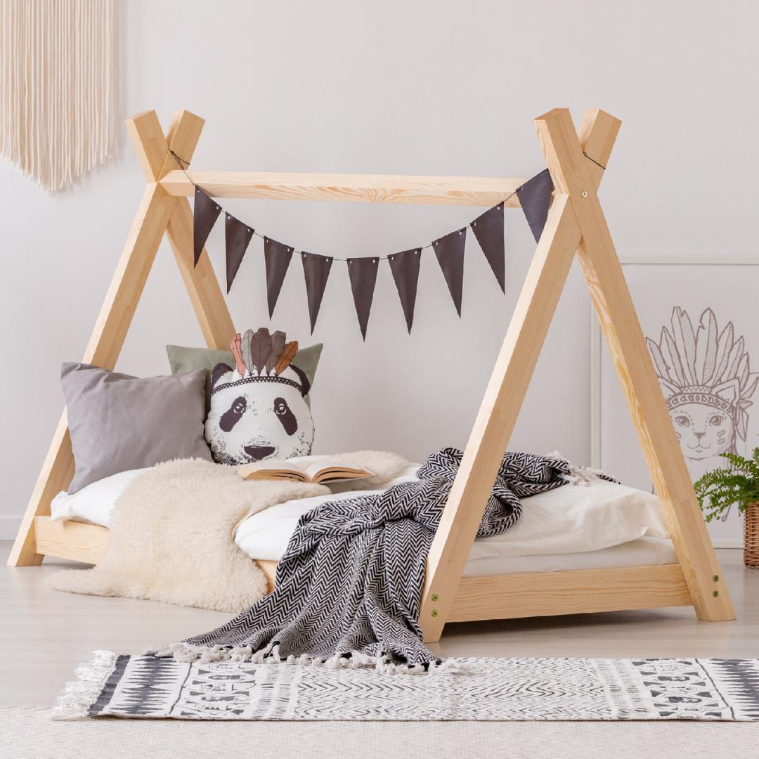 Lit tipi Montessori 70x140cm