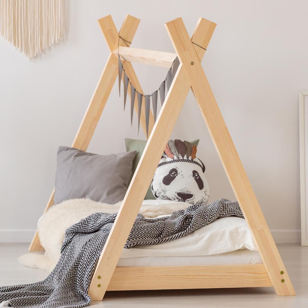 Lit tipi Montessori 70x140cm