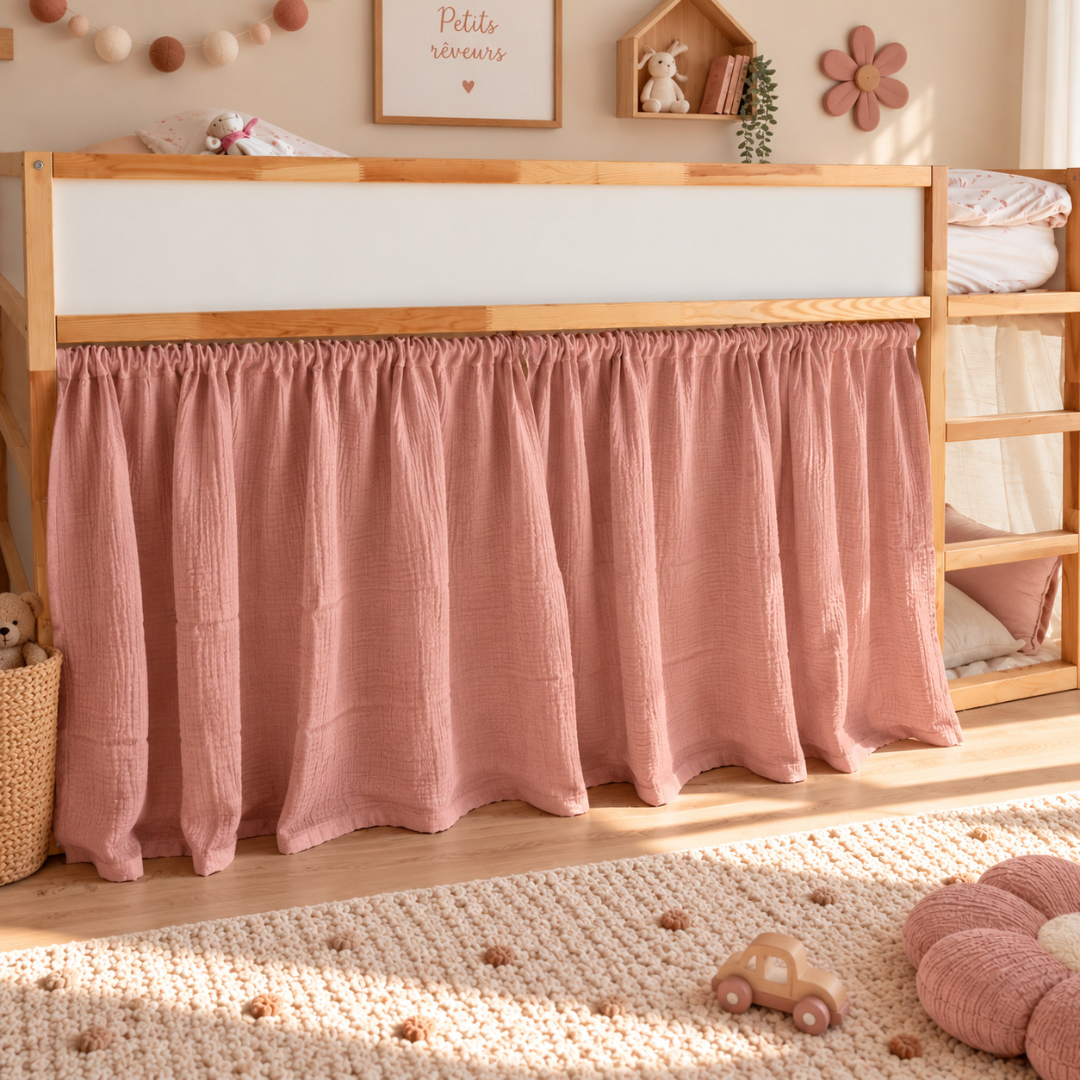IKEA Kura bedgordijnen - Roze