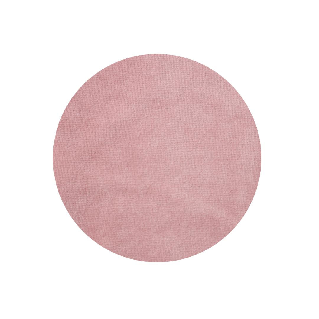 Tresse de lit rose & blanc 240cm