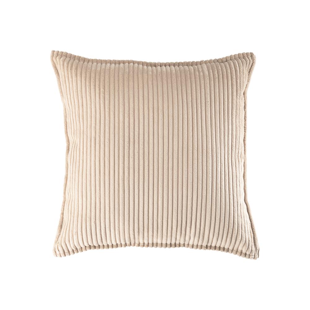 Coussin velours Beige