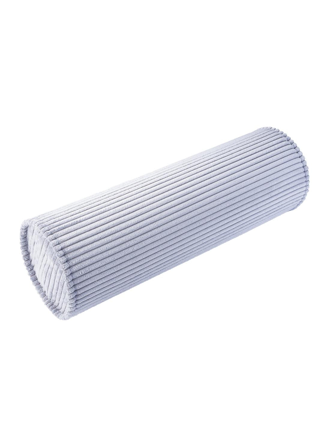Coussin cylindrique velours Bleu