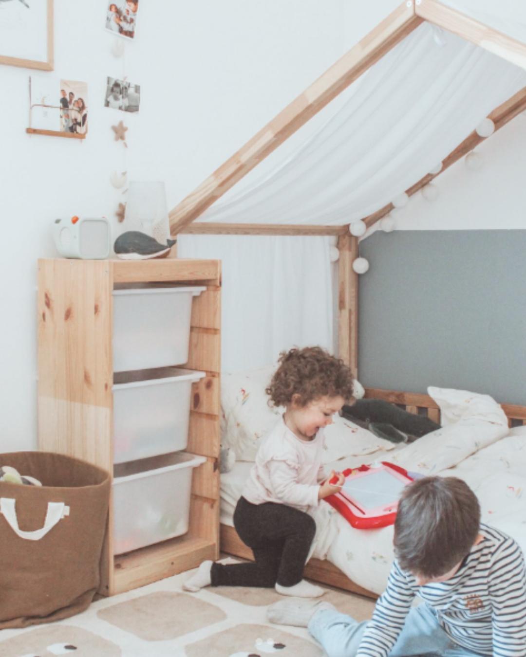Chambre partagée : quelle solution de lit quand on a deux enfants ?