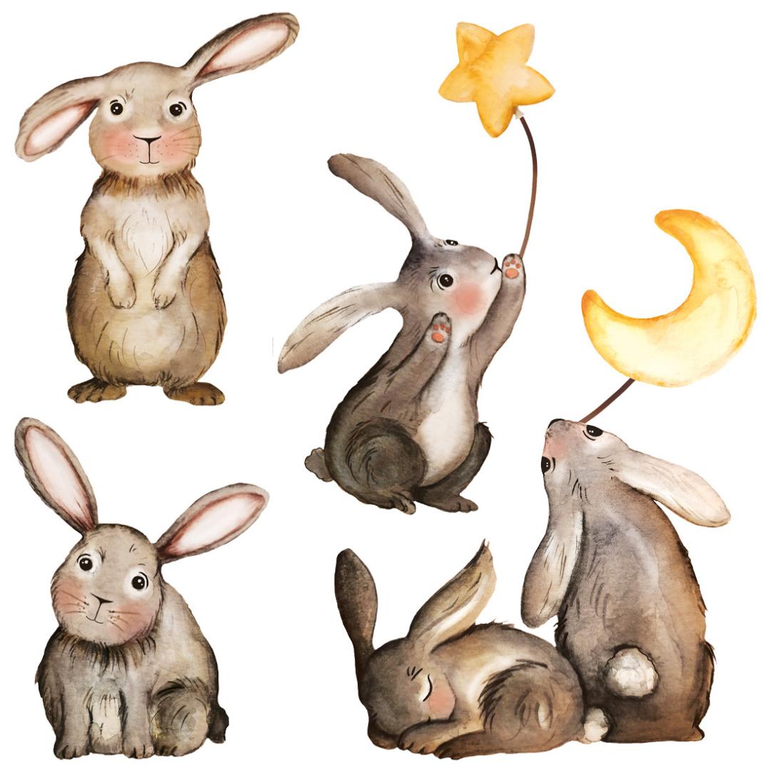 Sticker Lapins