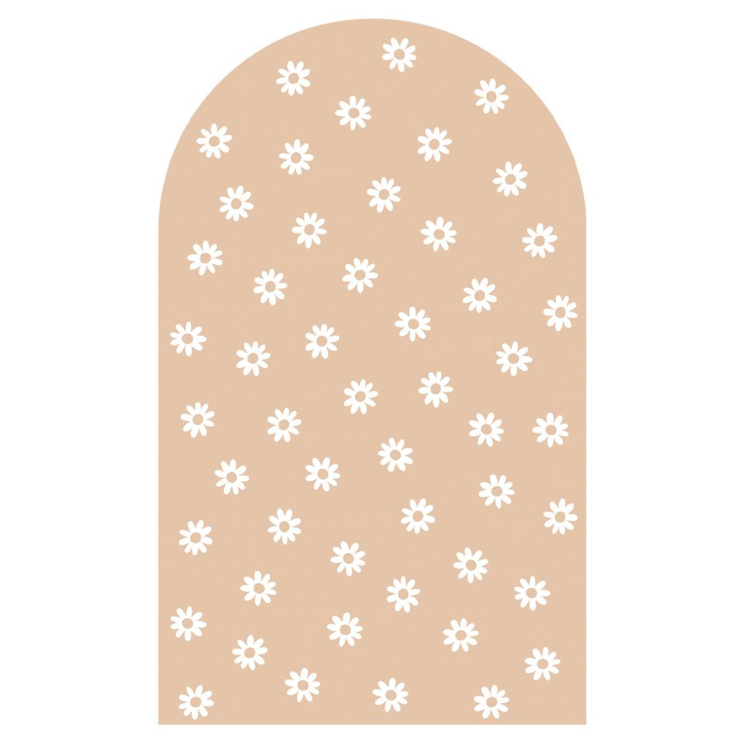 Sticker arche Fleur Camel