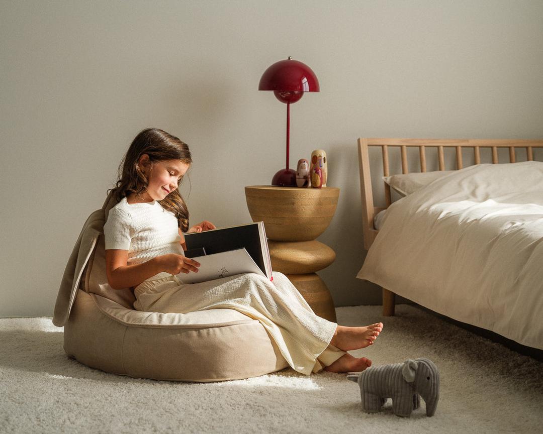 Fauteuil enfant lapin Beige
