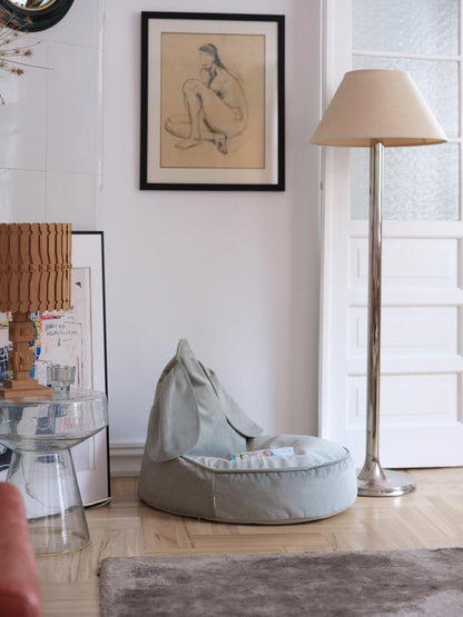 Fauteuil lapin Vert menthe