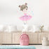 Stickers Muraux Ballerine