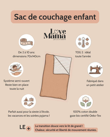 Sac de couchage fille