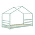 Lit cabane Montessori - 90x200cm - Vert menthe