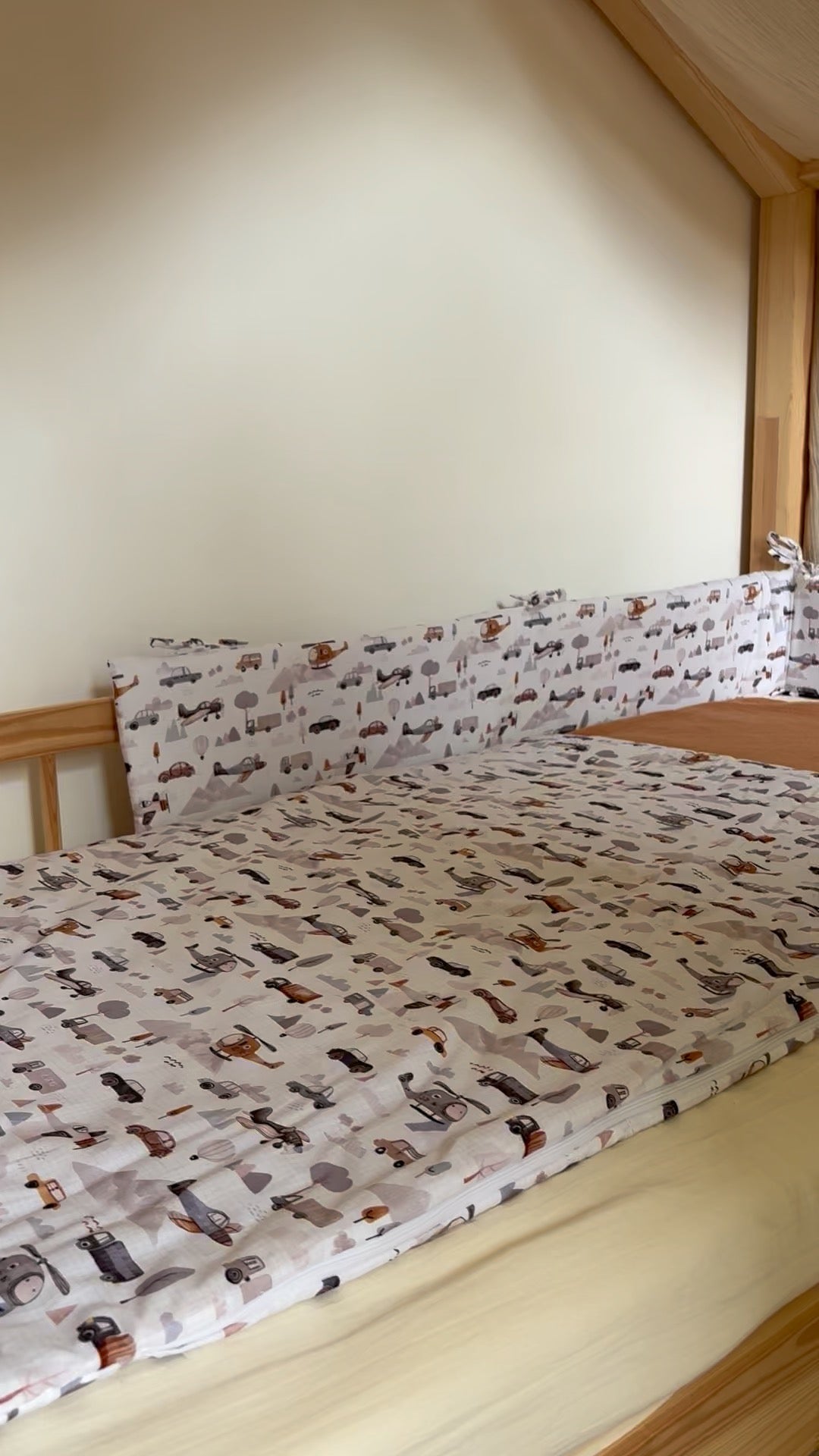 Tour de lit cabane coton Elio