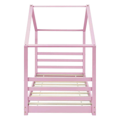 Lit cabane Montessori - 90x200cm - Rose