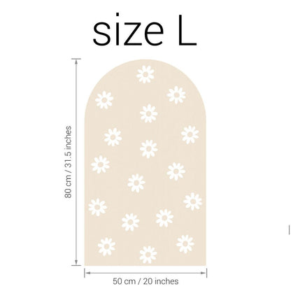 Sticker arche Fleur Beige