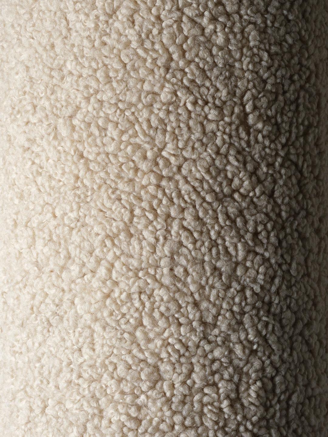 Fauteuil enfant ourson tissu bouclette Beige