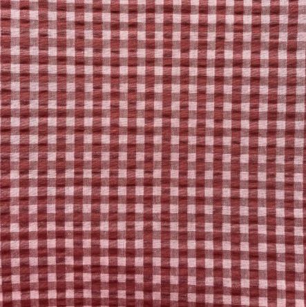 Housse de couette enfant vichy rose
