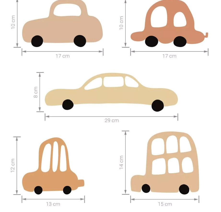 Sticker chambre Enfant Voitures