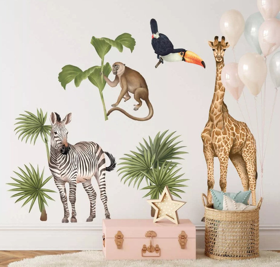 Sticker Enfant Jungle