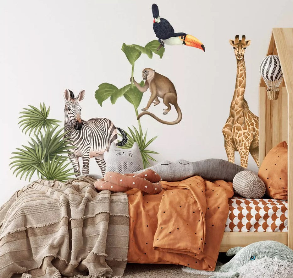 Sticker Enfant Jungle