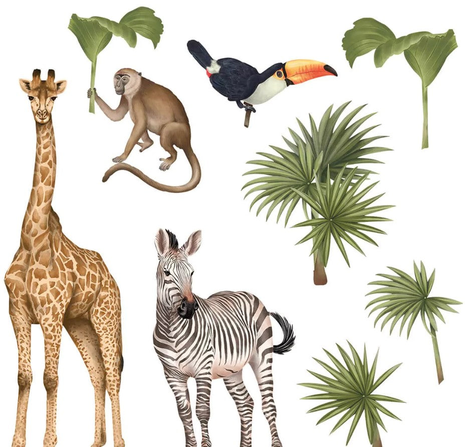 Sticker Enfant Jungle