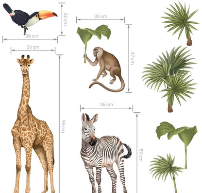 Sticker Enfant Jungle