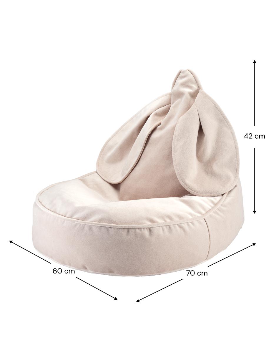 Fauteuil enfant lapin Beige