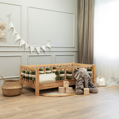Tresse de lit Vert eucalyptus