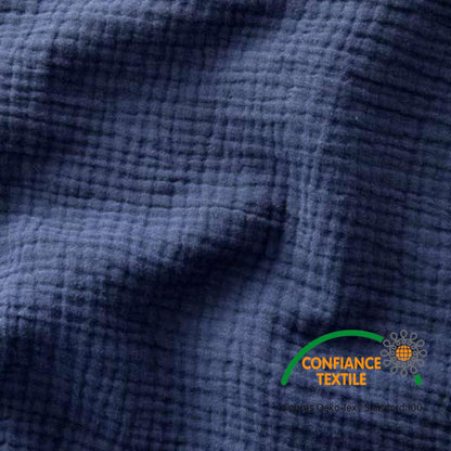 Ciel de lit cabane (pack de 2) Bleu indigo
