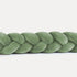 Tresse de lit vert eucalyptus 340cm
