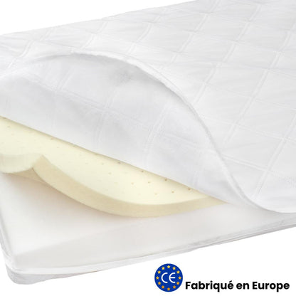 Matelas enfant Mousse &amp; latex 140x200cm