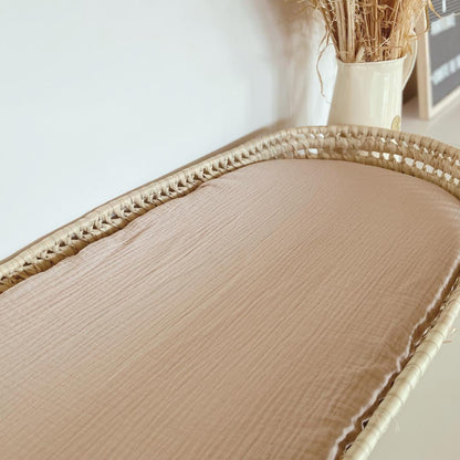 Housse pour panier à langer ovale