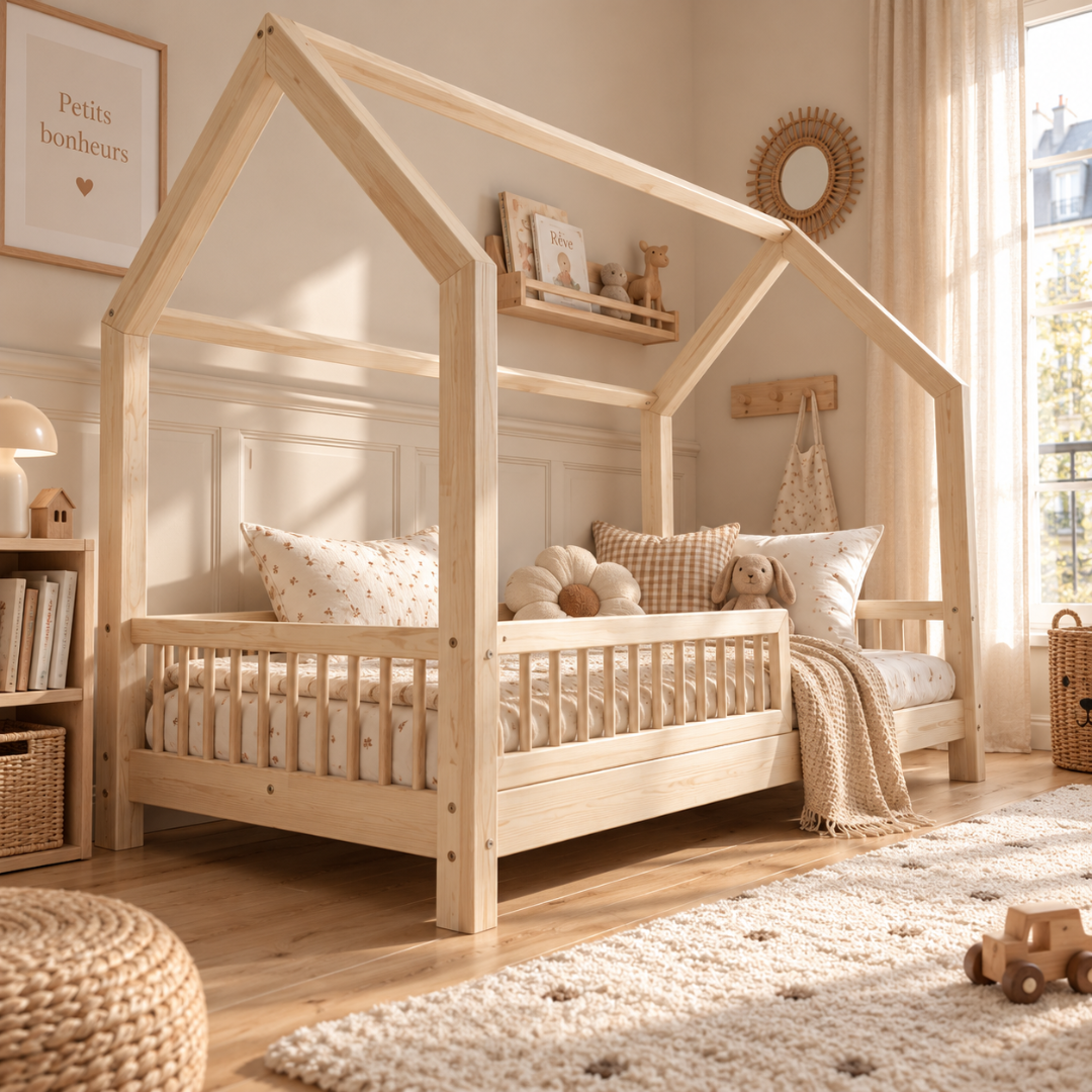 Lit cabane Montessori Pia - Personnalisable