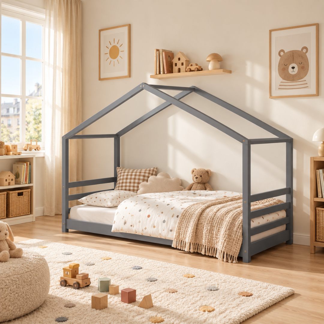 Lit cabane Montessori 90x200cm