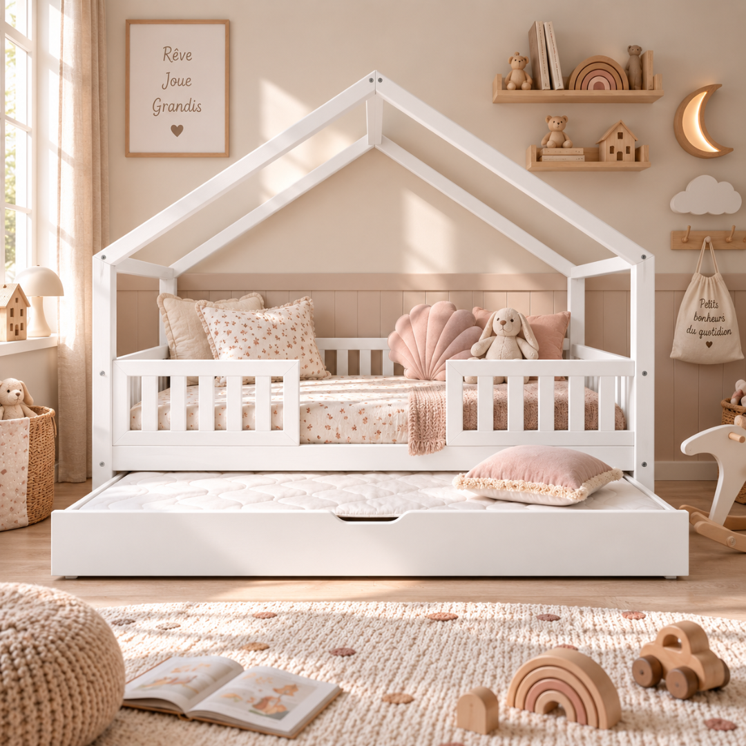 Cabinebed met lade Dario extra bed 90x190cm