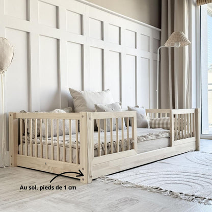 Lit enfant Alba avec entrée au milieu
